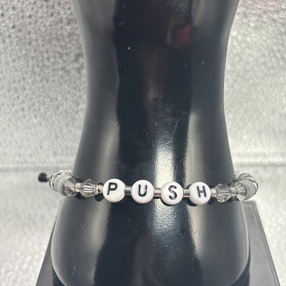 Handmade Affirmation Bracelet - Size 8 - Picture 2 of 3